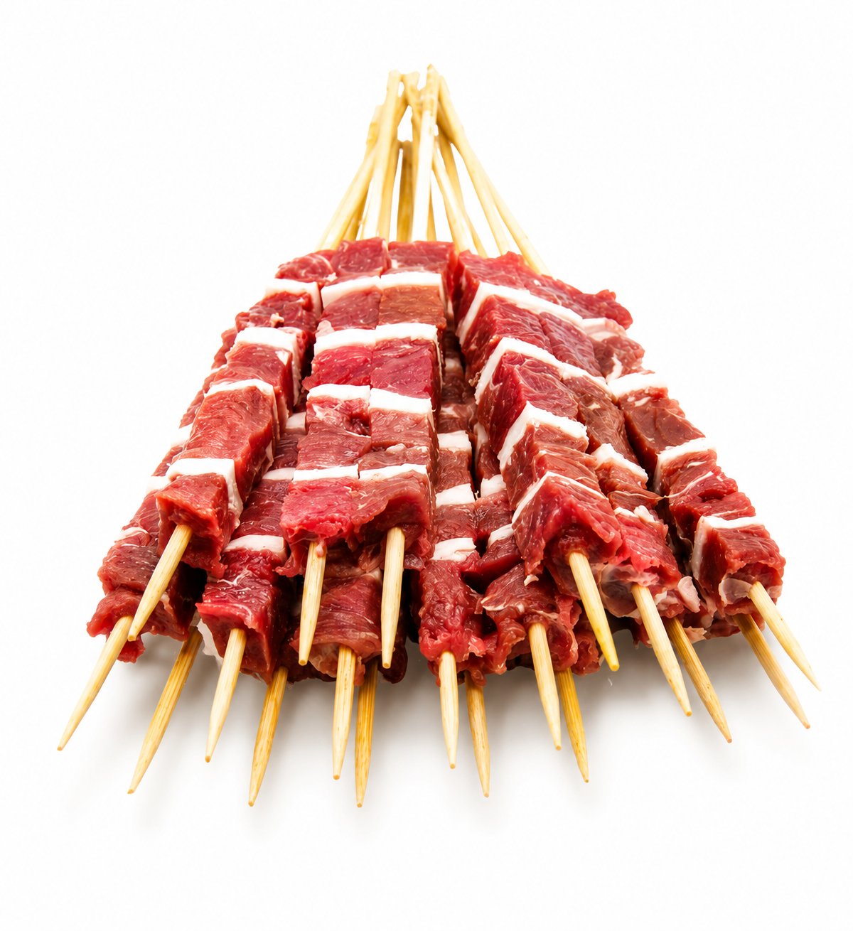 Arrosticini di Pecora 20g – Confezione 3600Pezzi (16x225) Pronti da Cuocere