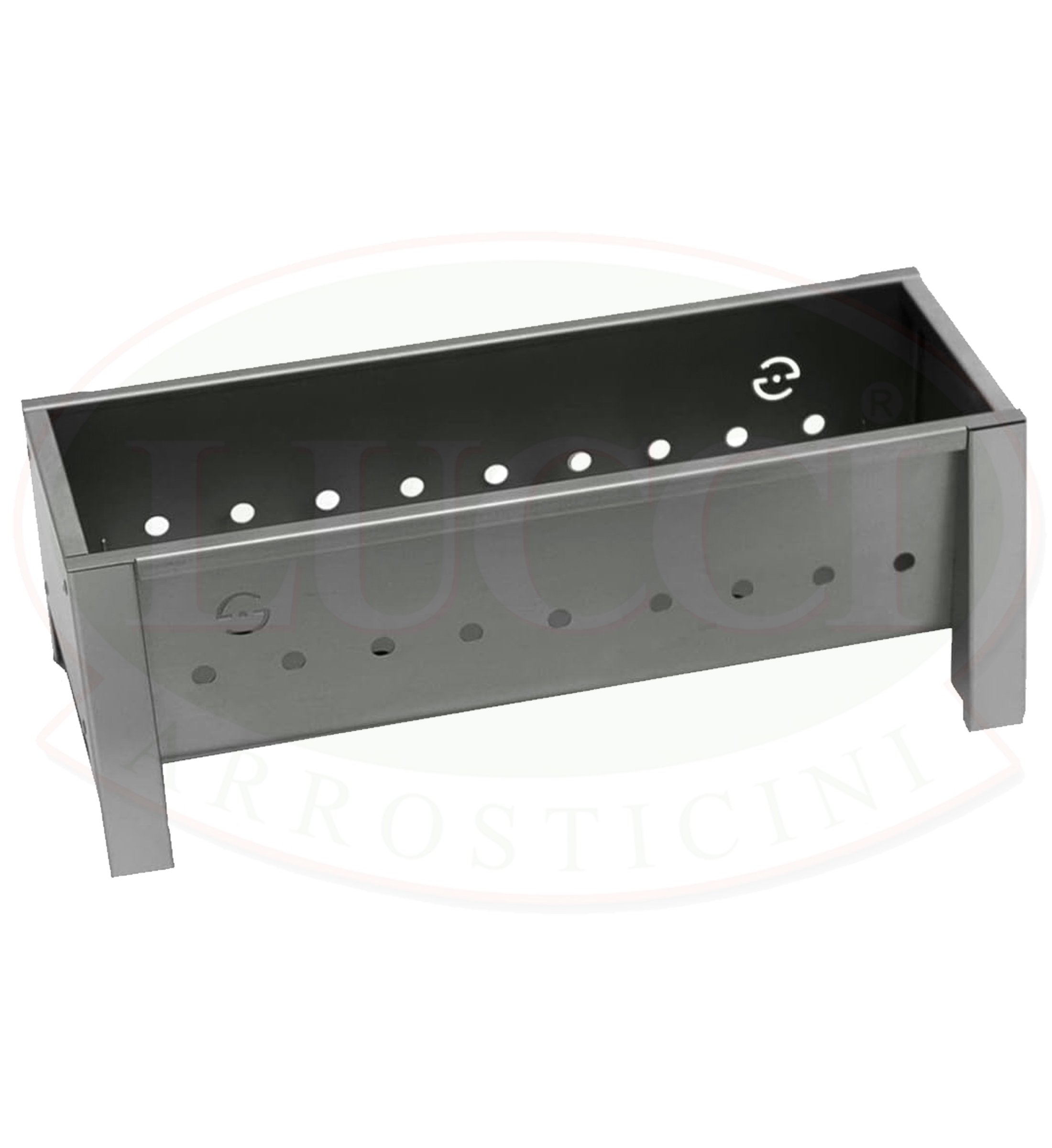 Griglia Carbone in ferro LISA TORINO - 40 cm