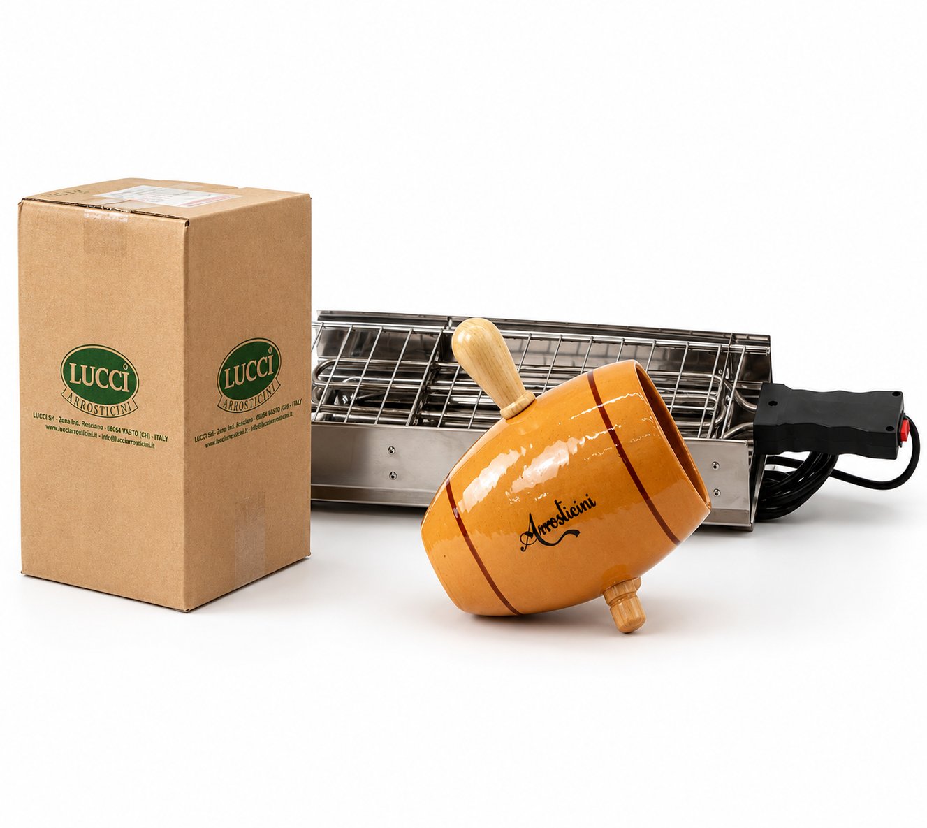 Box 150 Arrosticini + griglia elettrica LIsa EBBQ