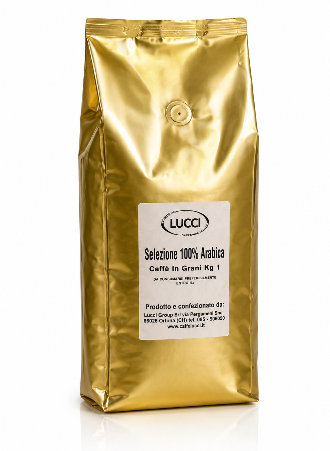 Caffè in Grani, Caffè Lucci, Miscela oro 100% Arabica 1kg