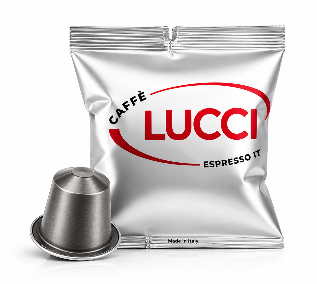 50 Capsule Compatibili Nespresso® Miscela Rossa – Caffè Lucci