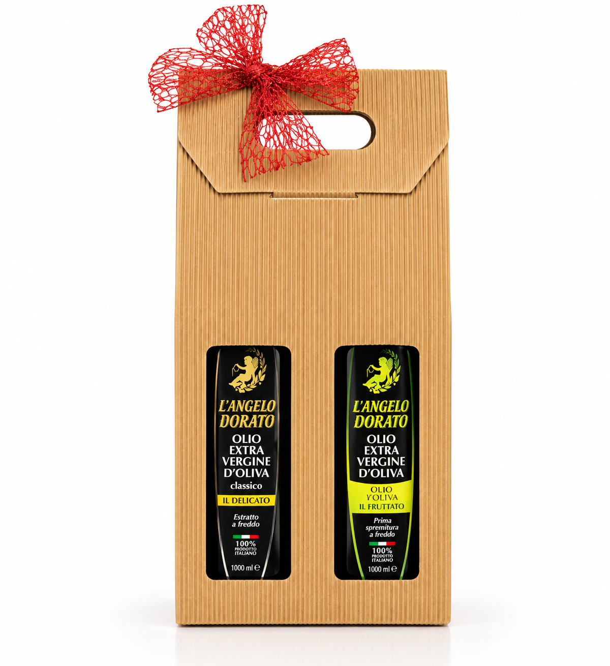 Cartone Regalo Olio Extravergine d’Oliva DOP – Natale e Prodotti Tipici Abruzzesi