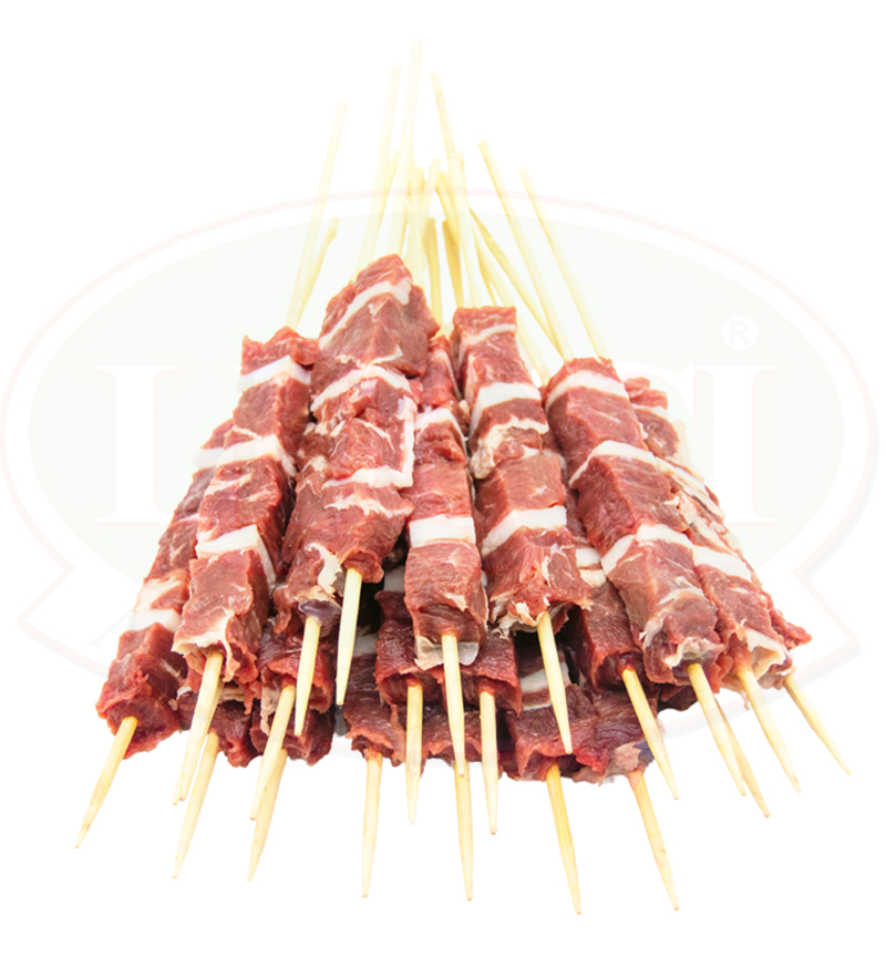 Arrosticini interfogliati 30g. - 117pz - Pronti da congelare